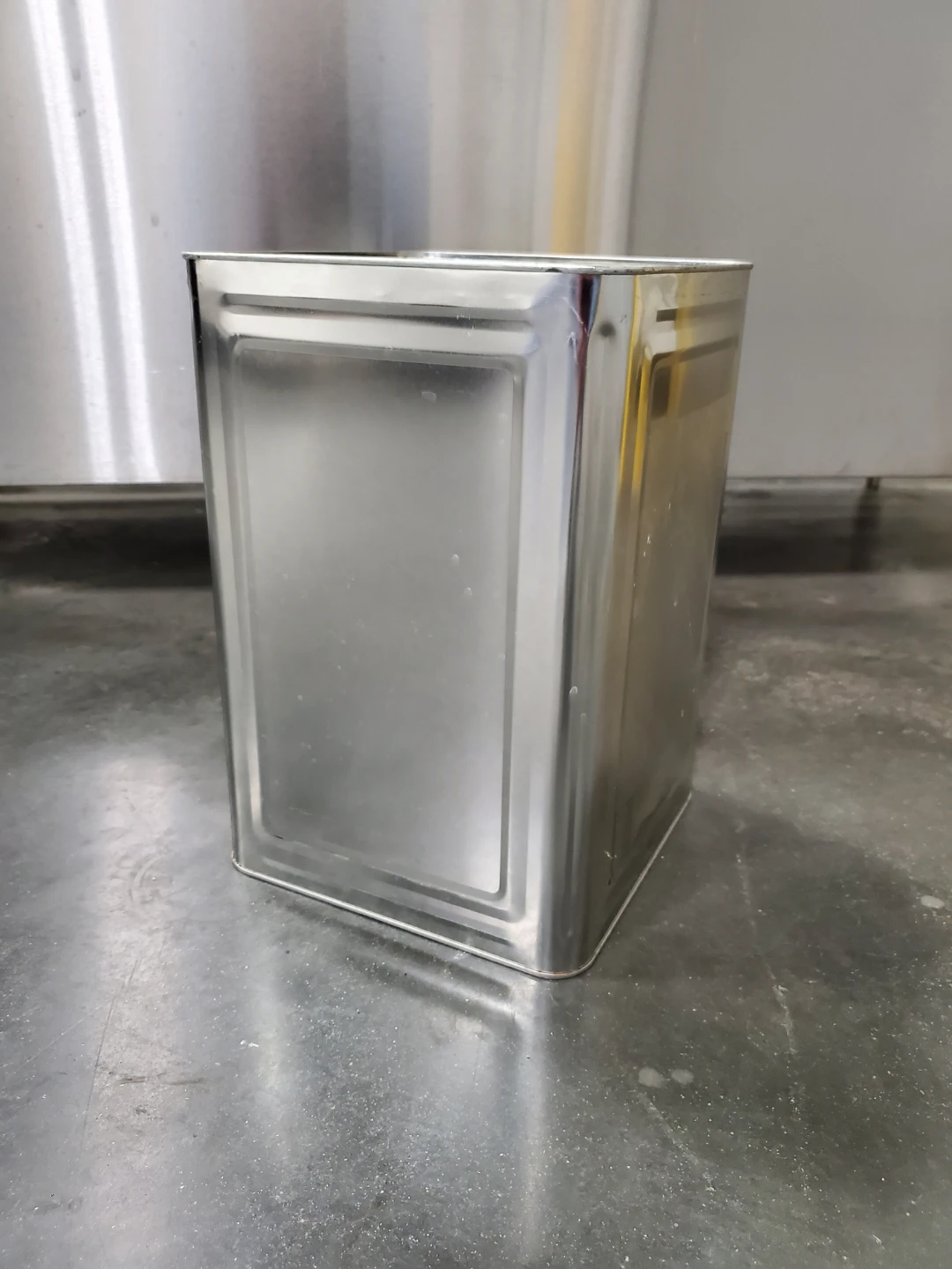 Large Metal Tin Canister - photo 3