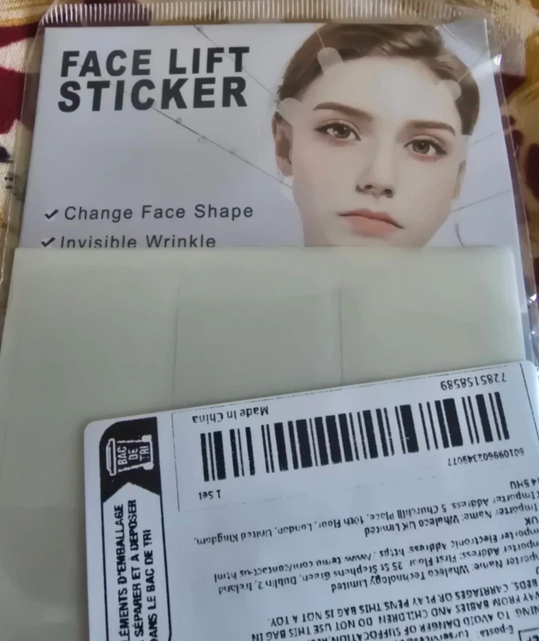 Face Lift Sticker Tape with 18 stickers - photo 2