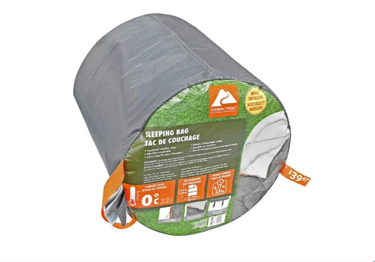 Ozark Trail Sleeping Bag - Gray