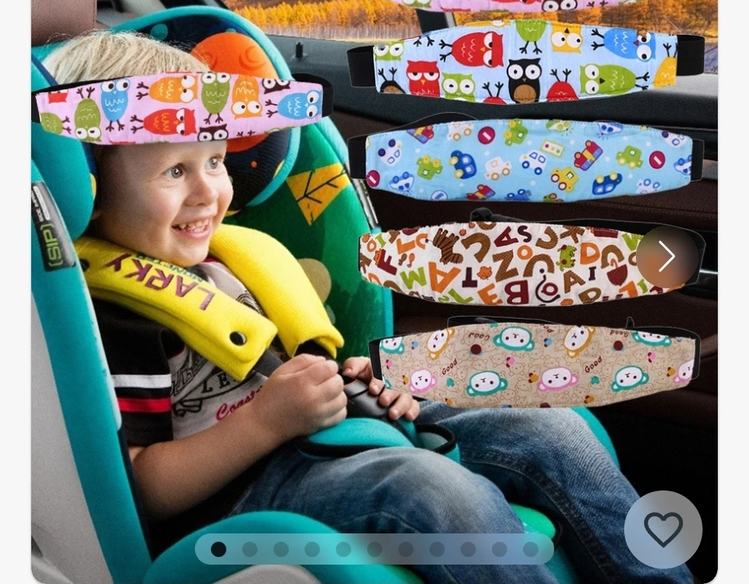 Children's Car Seat Strap Holder - photo 5
