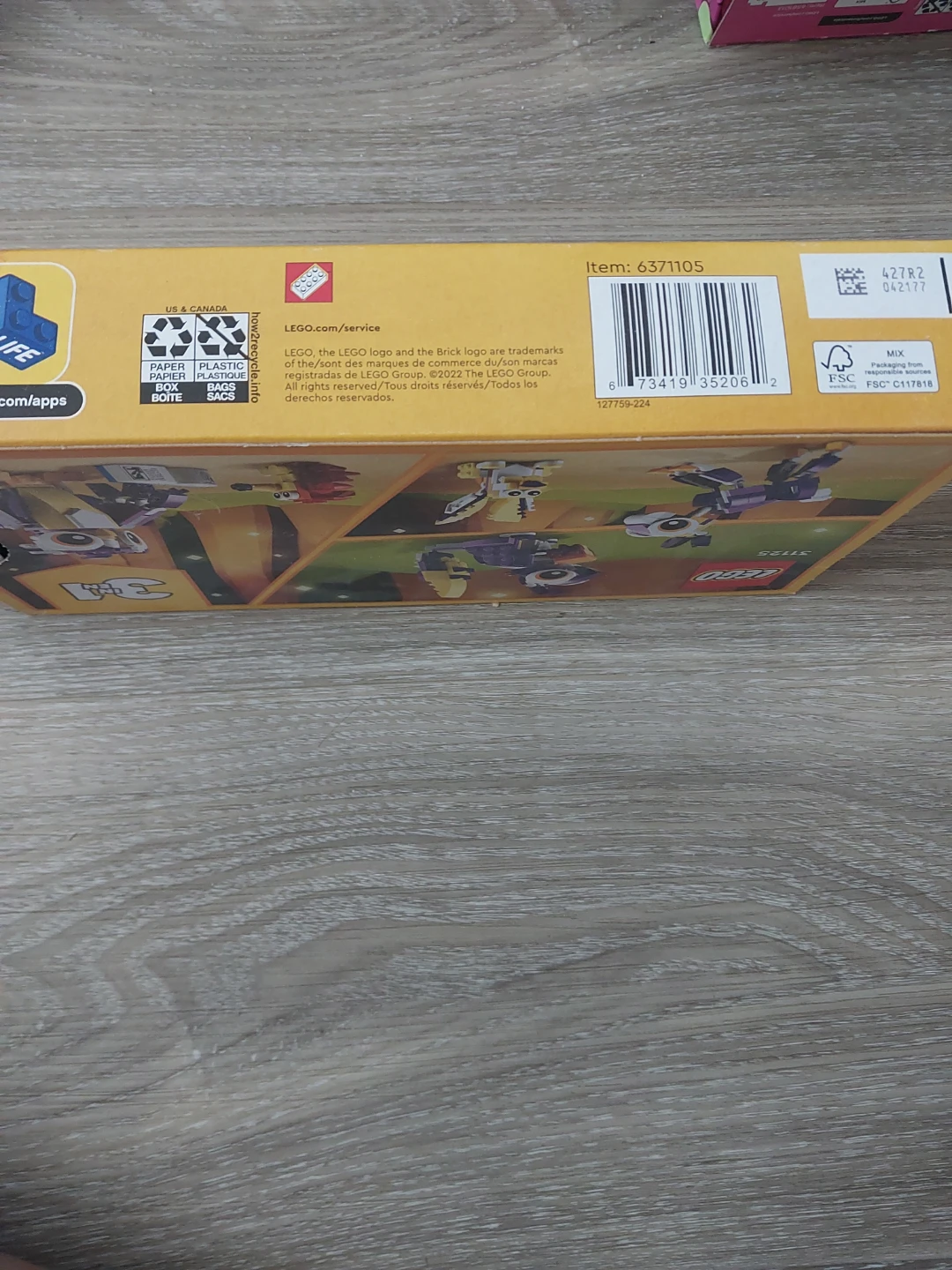 LEGO Creator 3-in-1 Fantastical Forest Creatures Set 31125 - photo 3