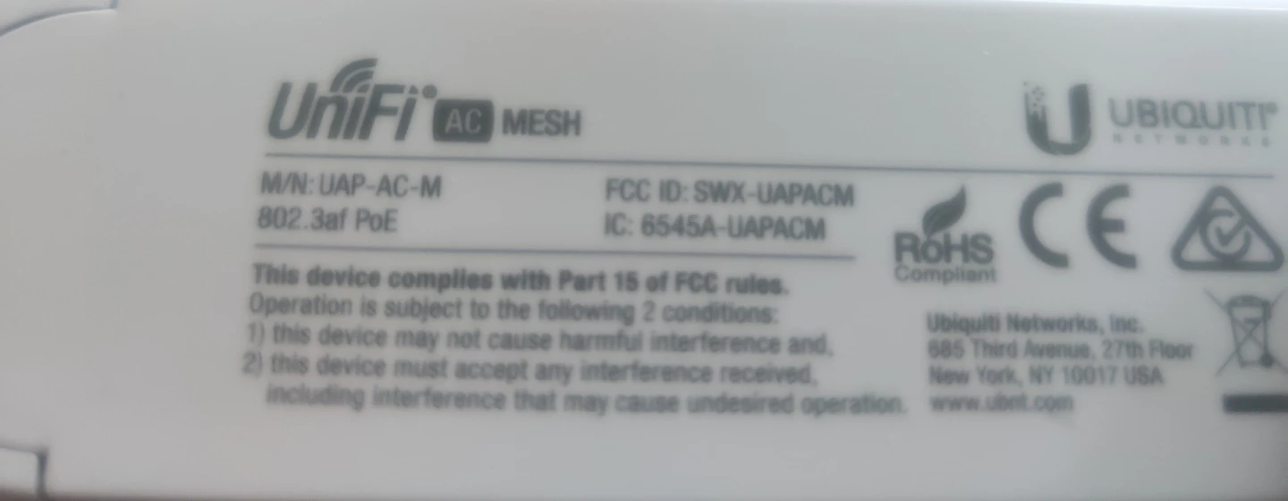 Ubiquiti UniFi AC Mesh UAP-AC-M Wi-Fi Access Point - photo 3