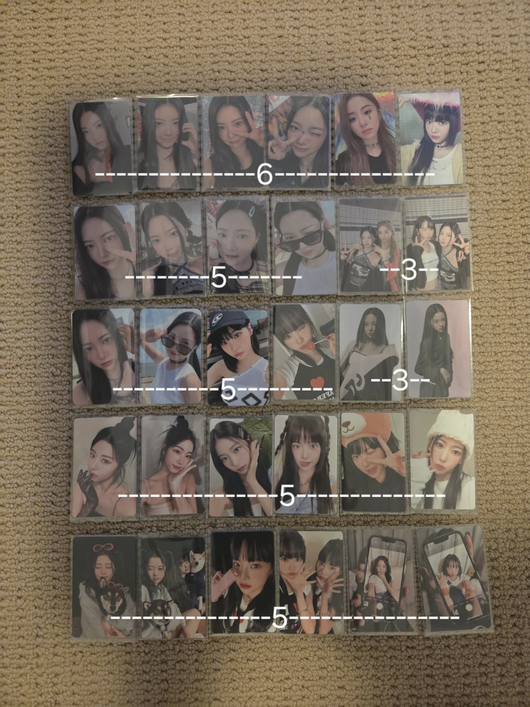 Wts Le sserafim photocards - photo 2