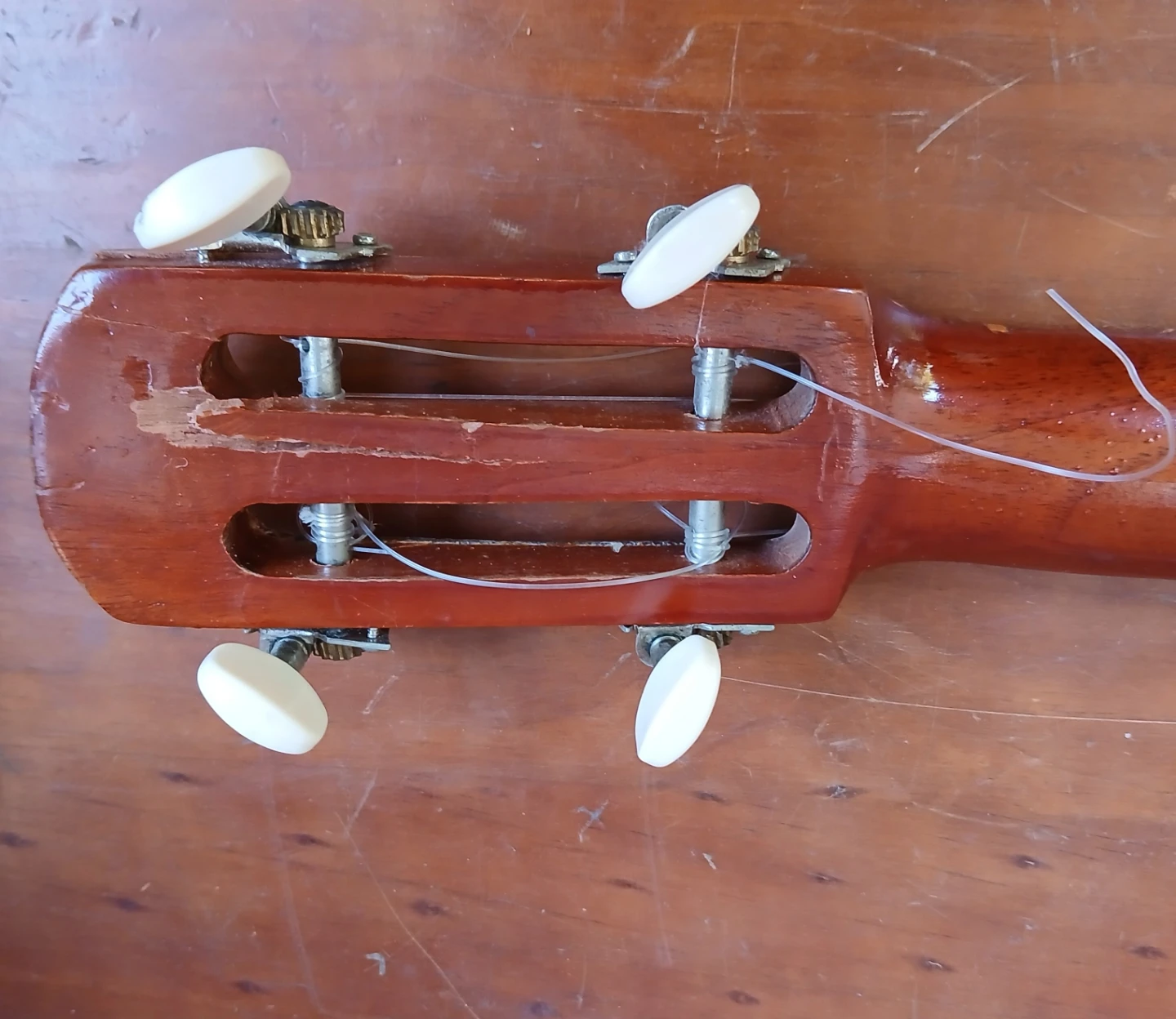 Vintage Venezuelan Cuatro Guitar - photo 5