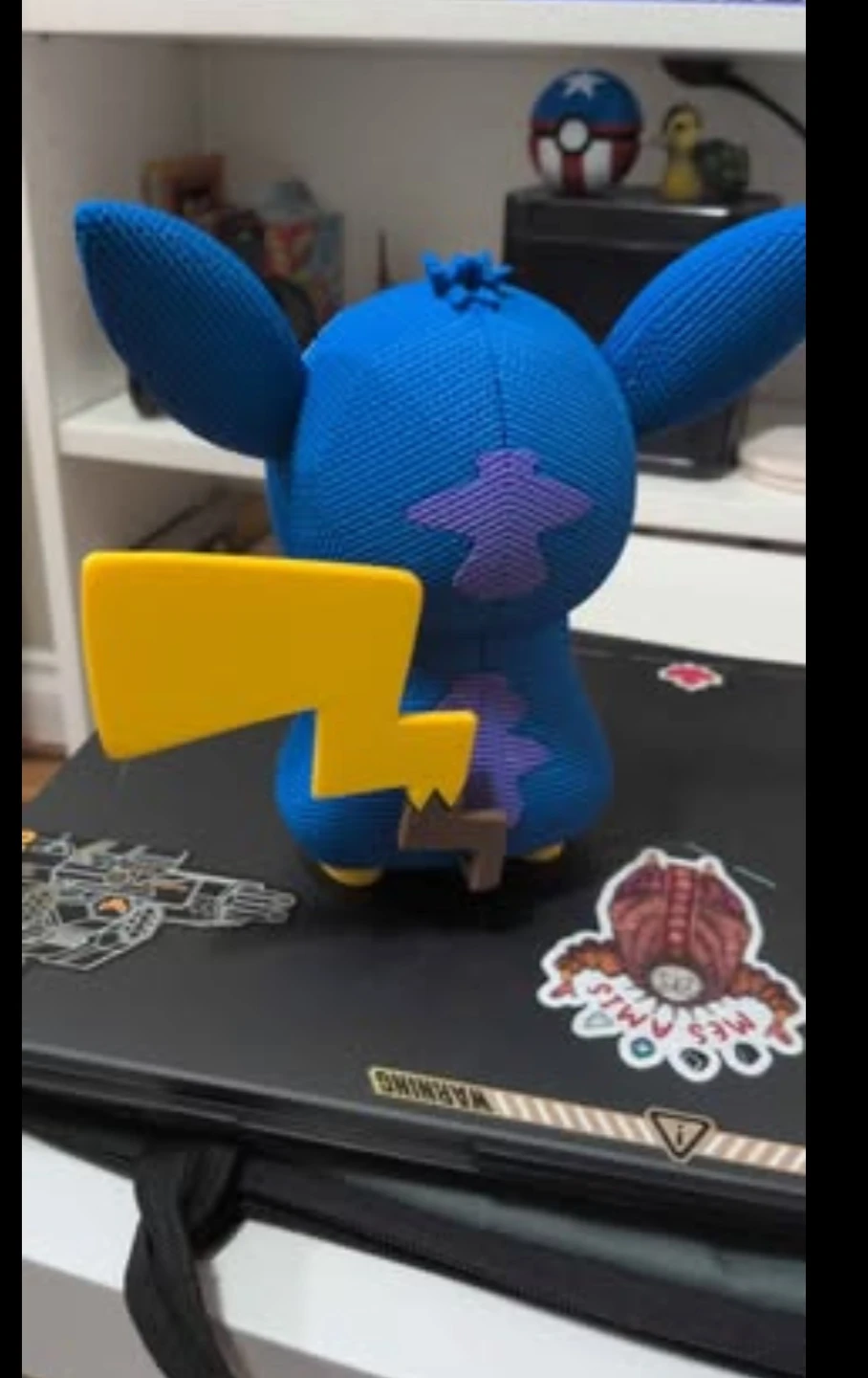 Pikachu Stitch Crossover Figurine - photo 3