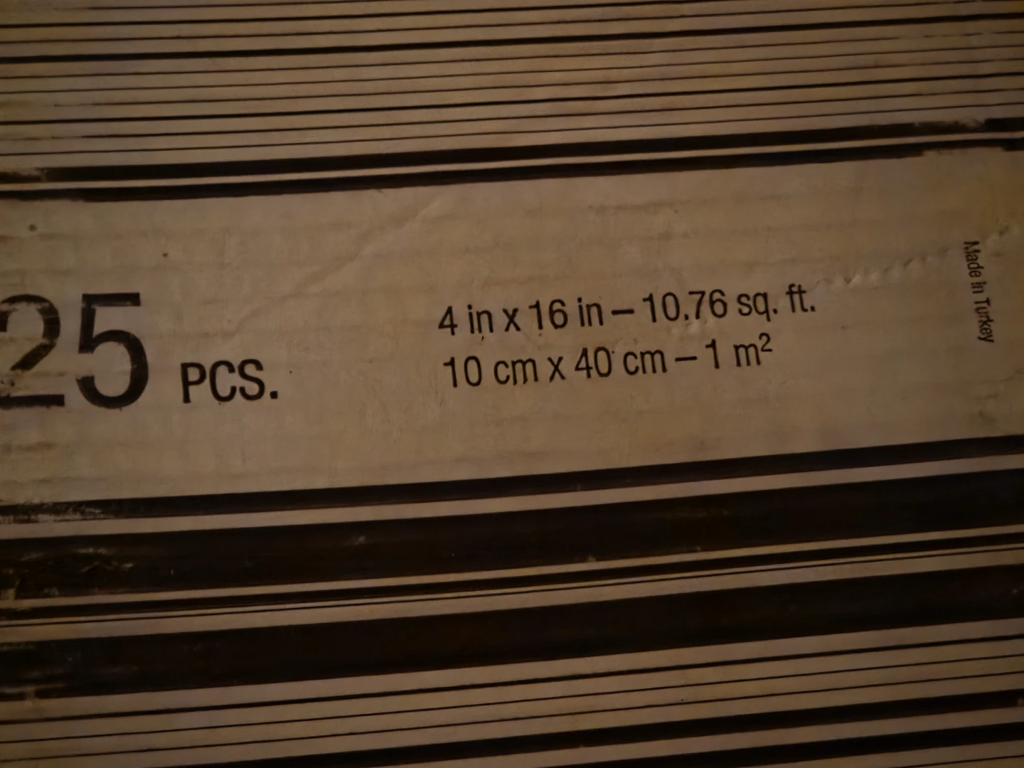 Wall Tiles 4 in x 16 in, 25 pcs - photo 3