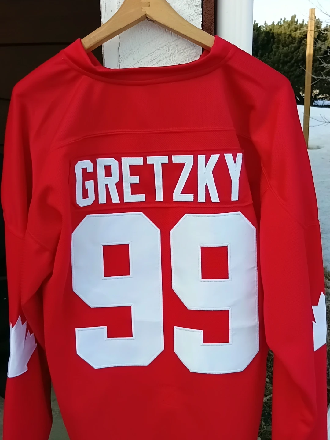 Gretzky 99 Canada Hockey Jersey - photo 2