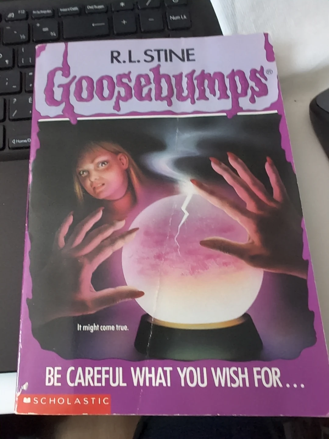 Goosebumps: Be Careful What You Wish For Book by R.L. Stine
