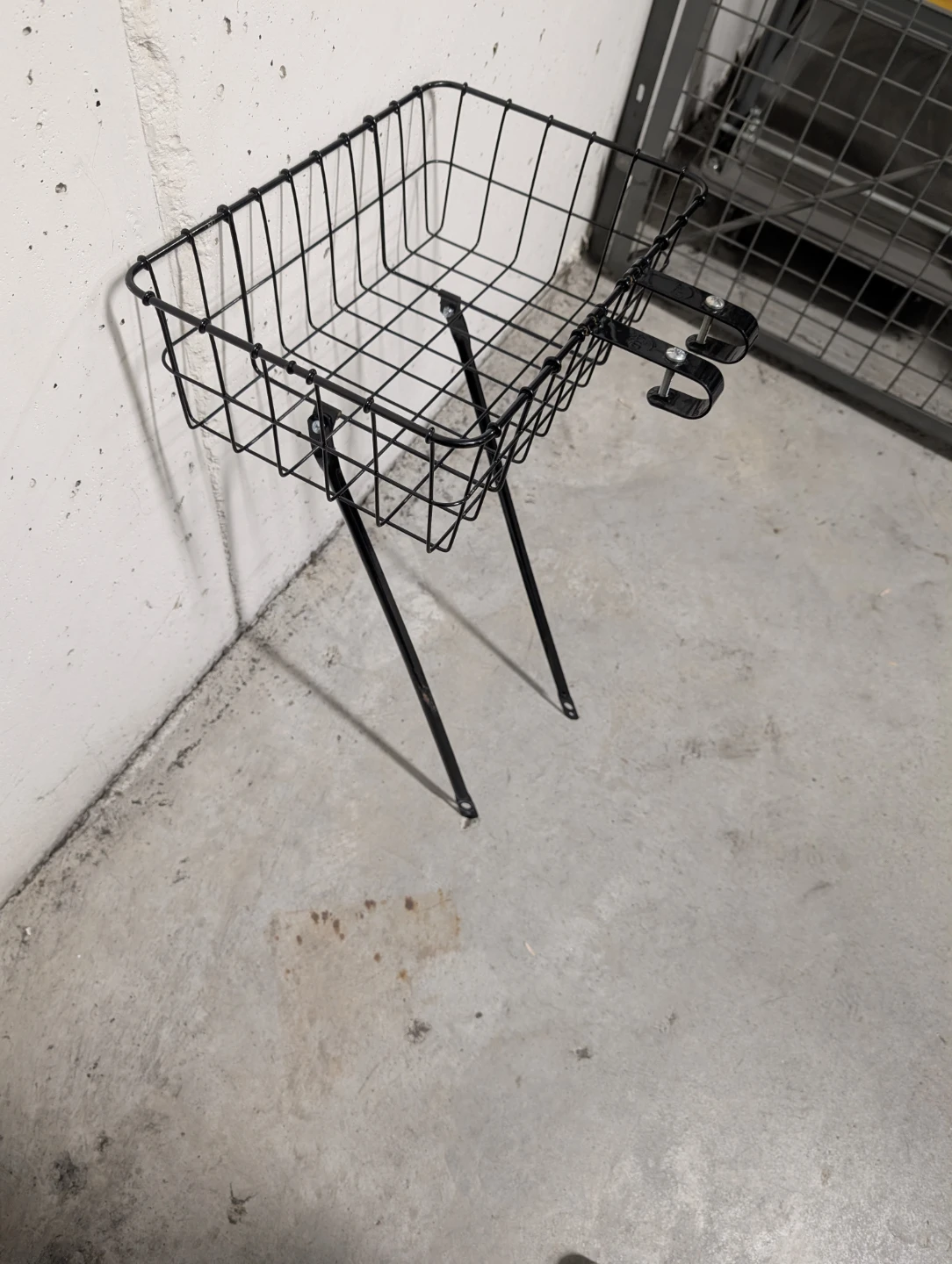 Black Wire Bike Basket - photo 4
