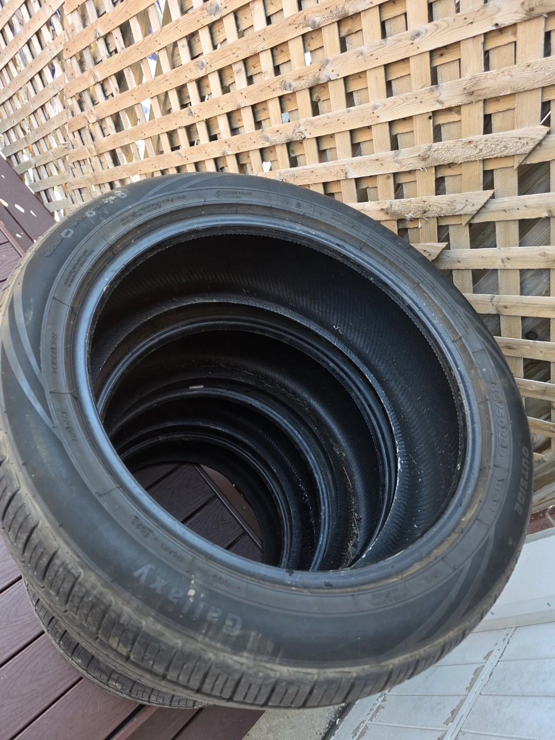 245/50r20 Set of 4 All-Season Tires honda passport - photo 2