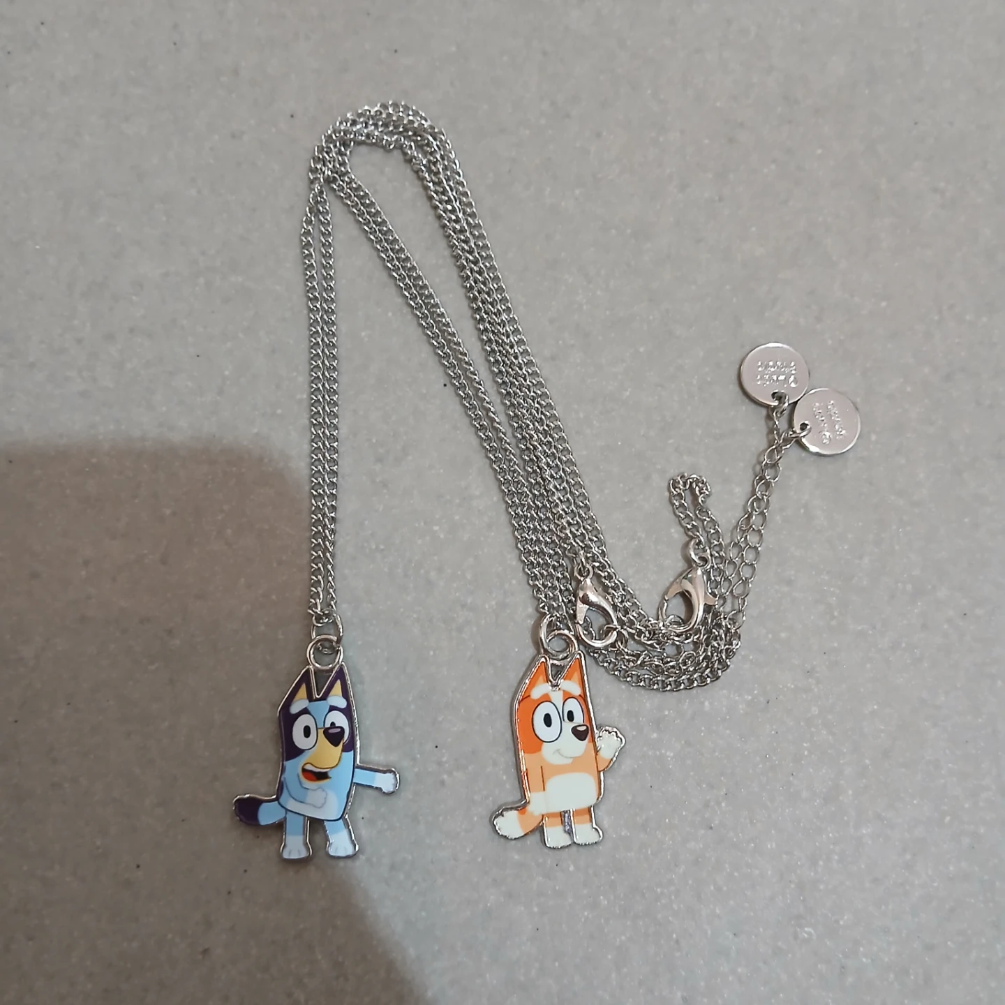 ⚽ Bluey and Bingo Necklaces