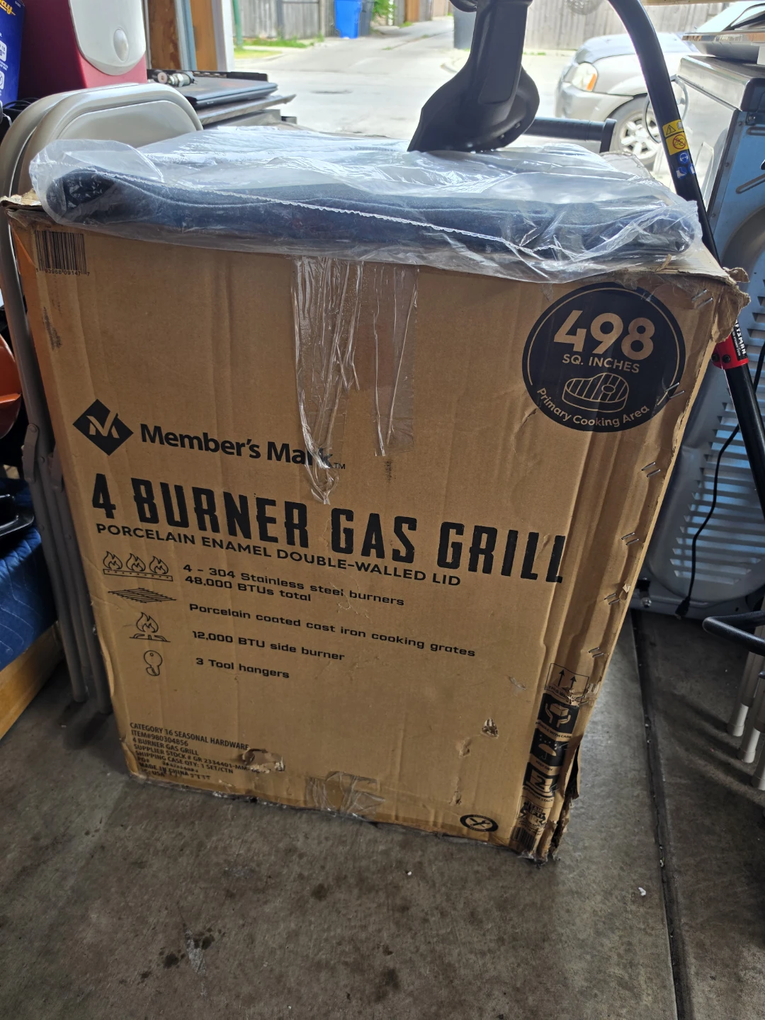 Member's Mark 4 Burner Gas Grill - photo 4