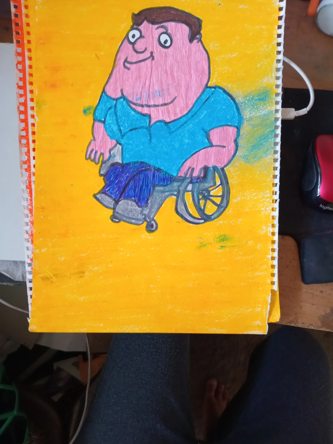 Family GUY DRAWING by Custom Artist Sherwin - photo 2