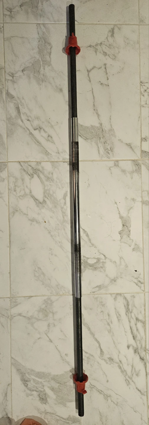 Standard Weightlifting Barbell with Collars