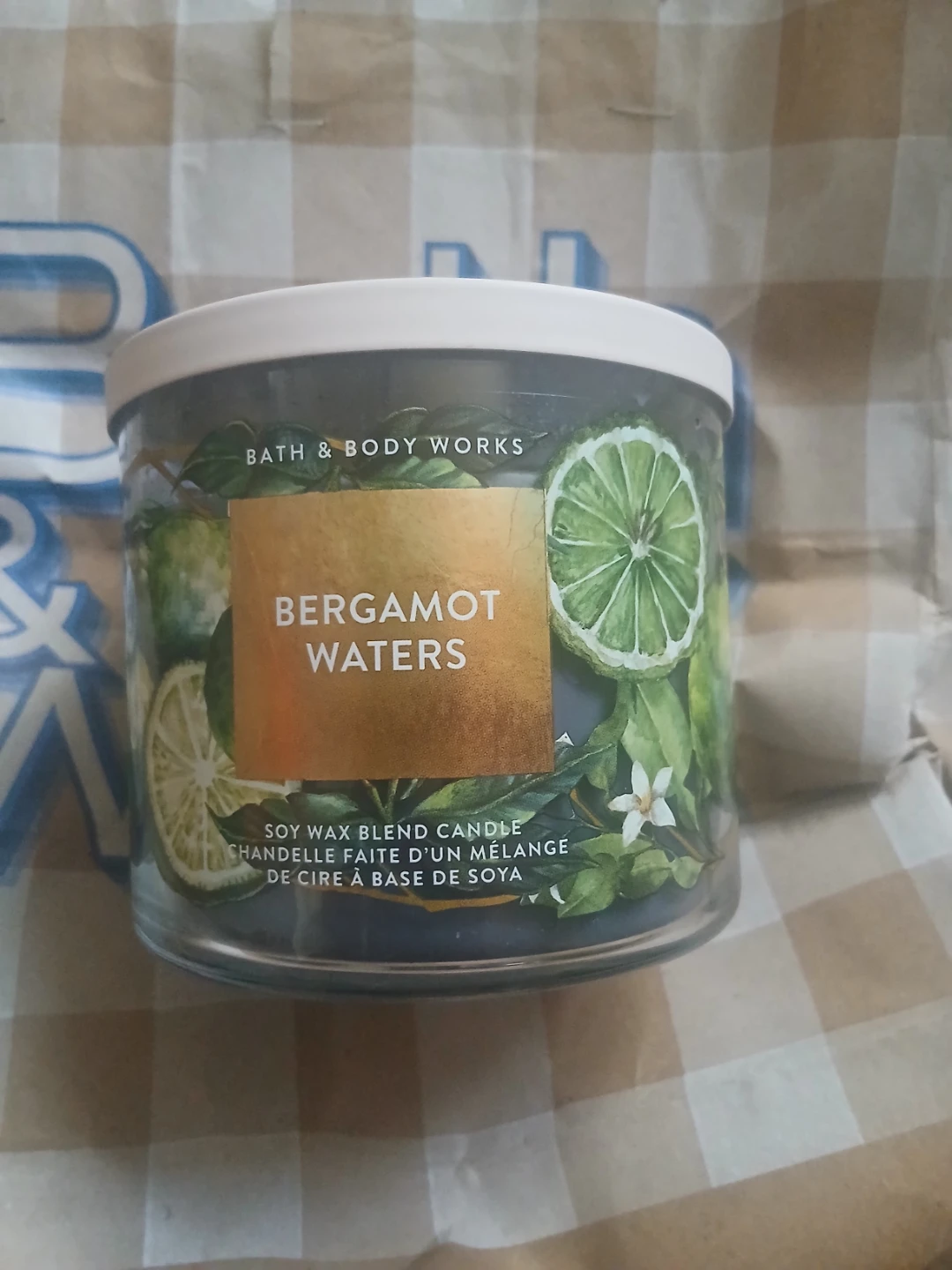 Bath & Body Works Bergamot Waters Scented Candle