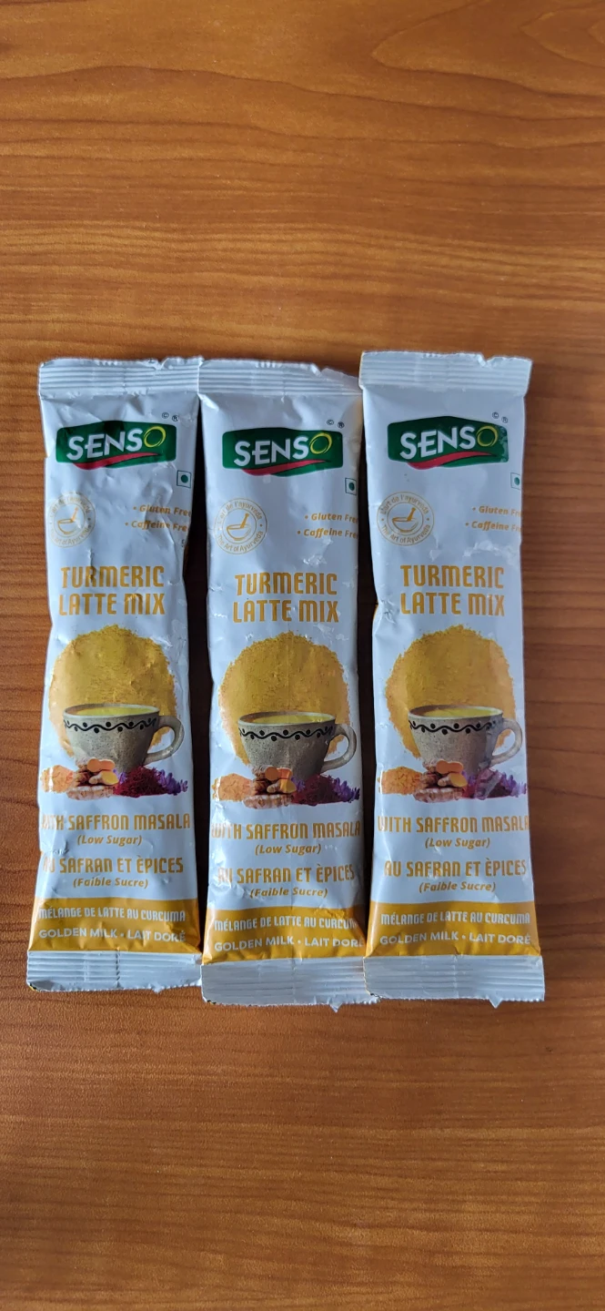 SENSO Turmeric Latte Mix (Low Sugar) - 3 packets