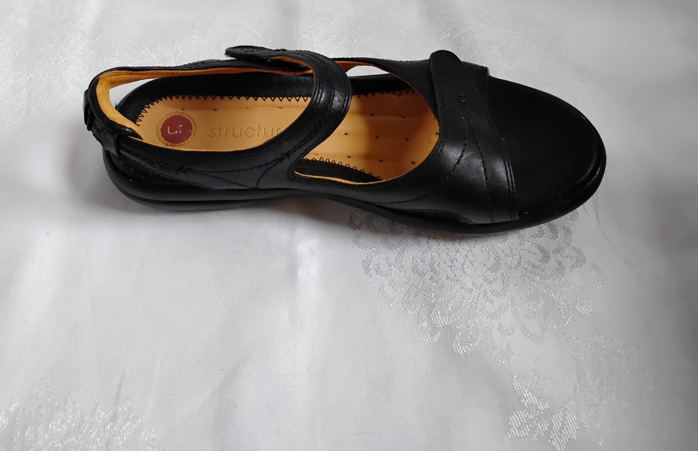 Ladies Clark's Genuine Leather Strap Sandals - photo 2