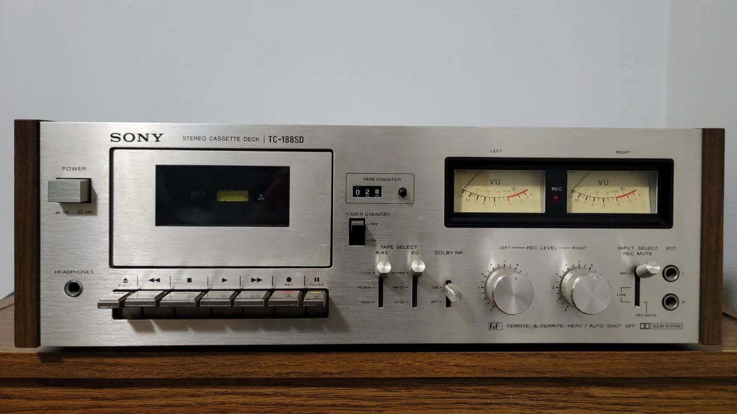 Sony cassette deck