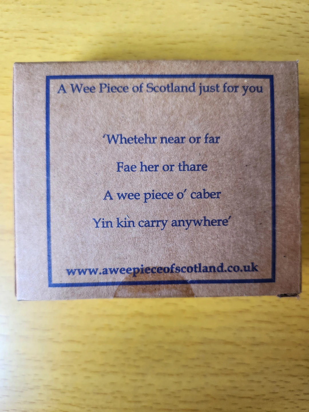 Wee Piece of Scotland Caber. - photo 2