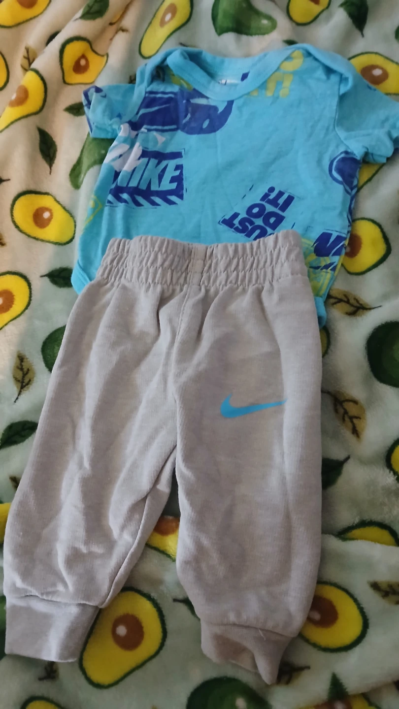 Nike Baby Bodysuit and Pants Set