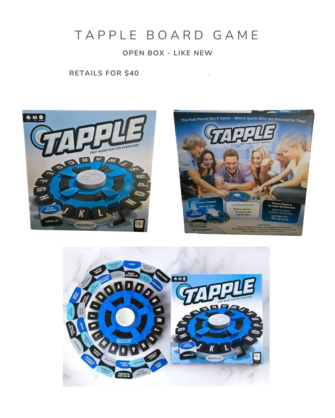 Tapple Board Game