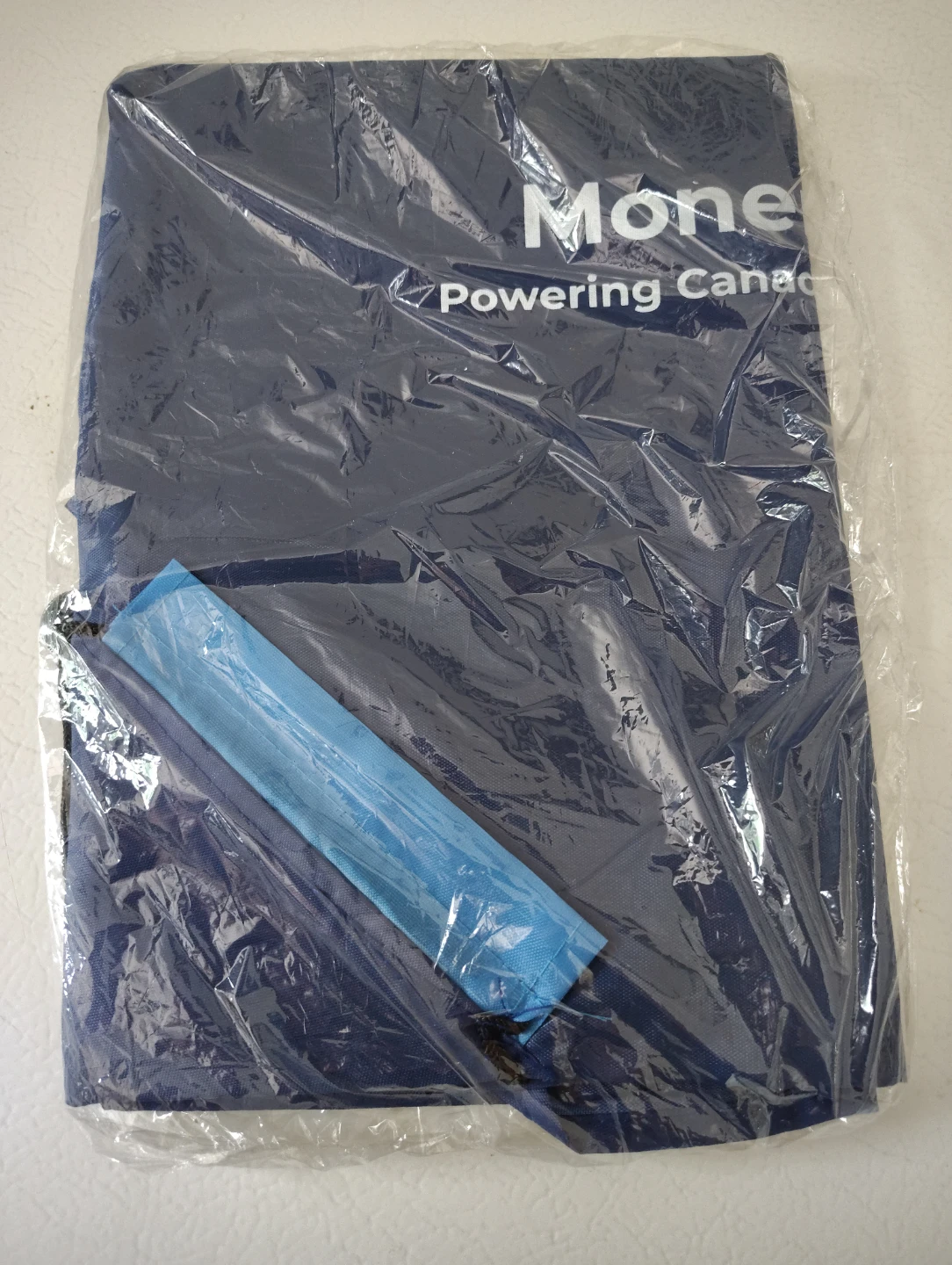 Moneris Navy Blue Tote Bag