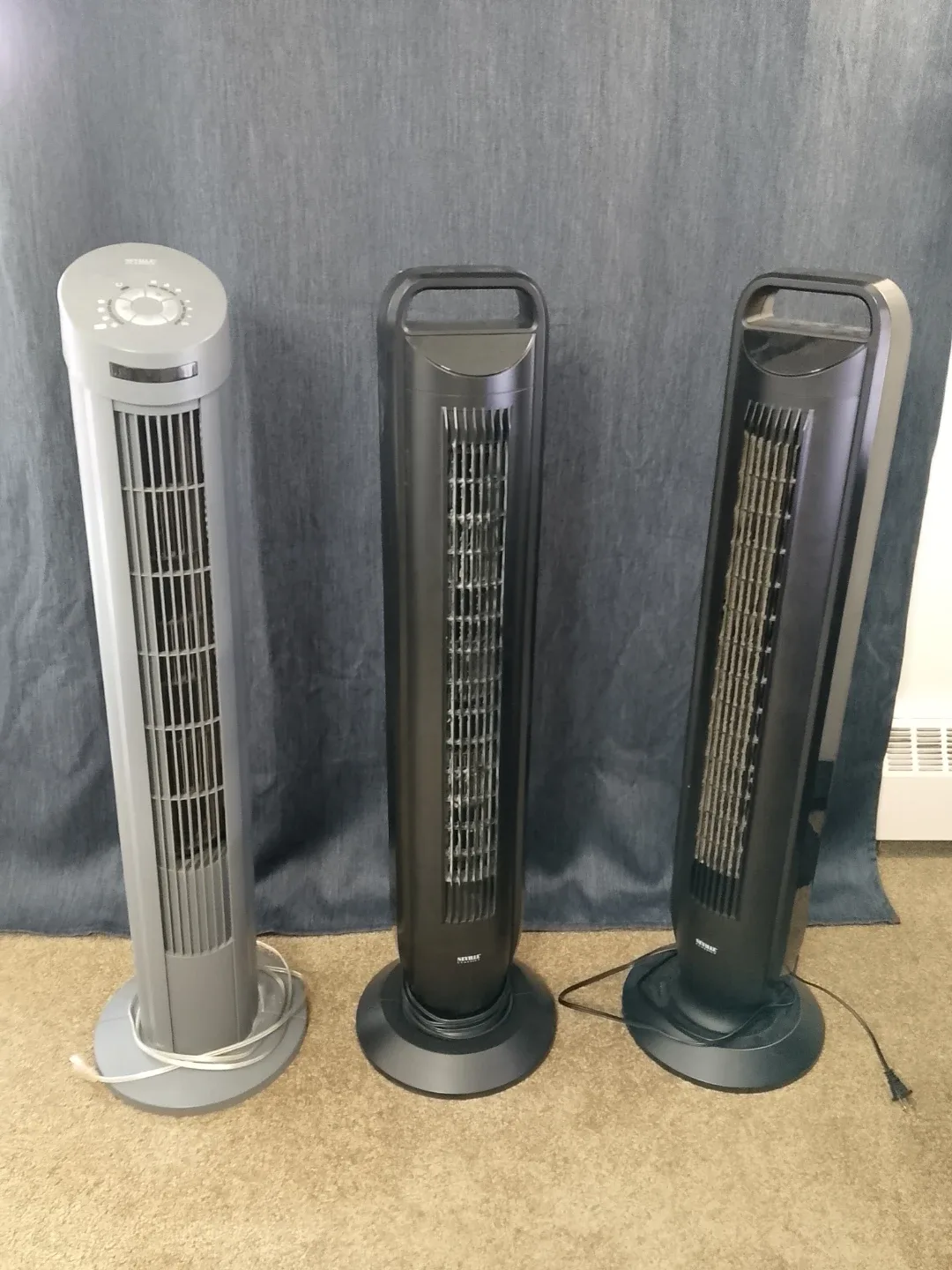 Three Tower Fans