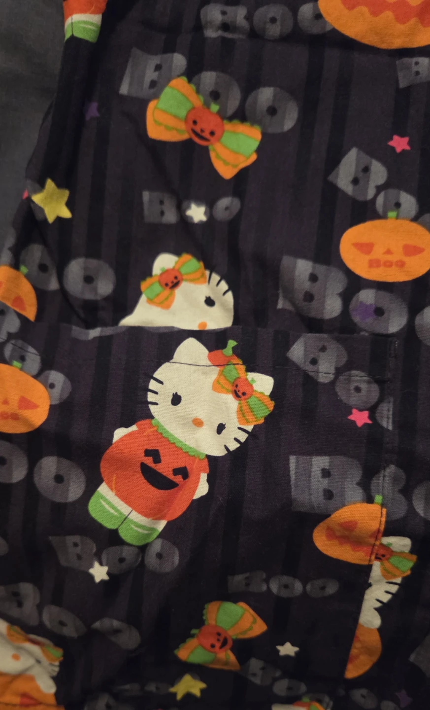 Hello Kitty Halloween Scrub Top - photo 4