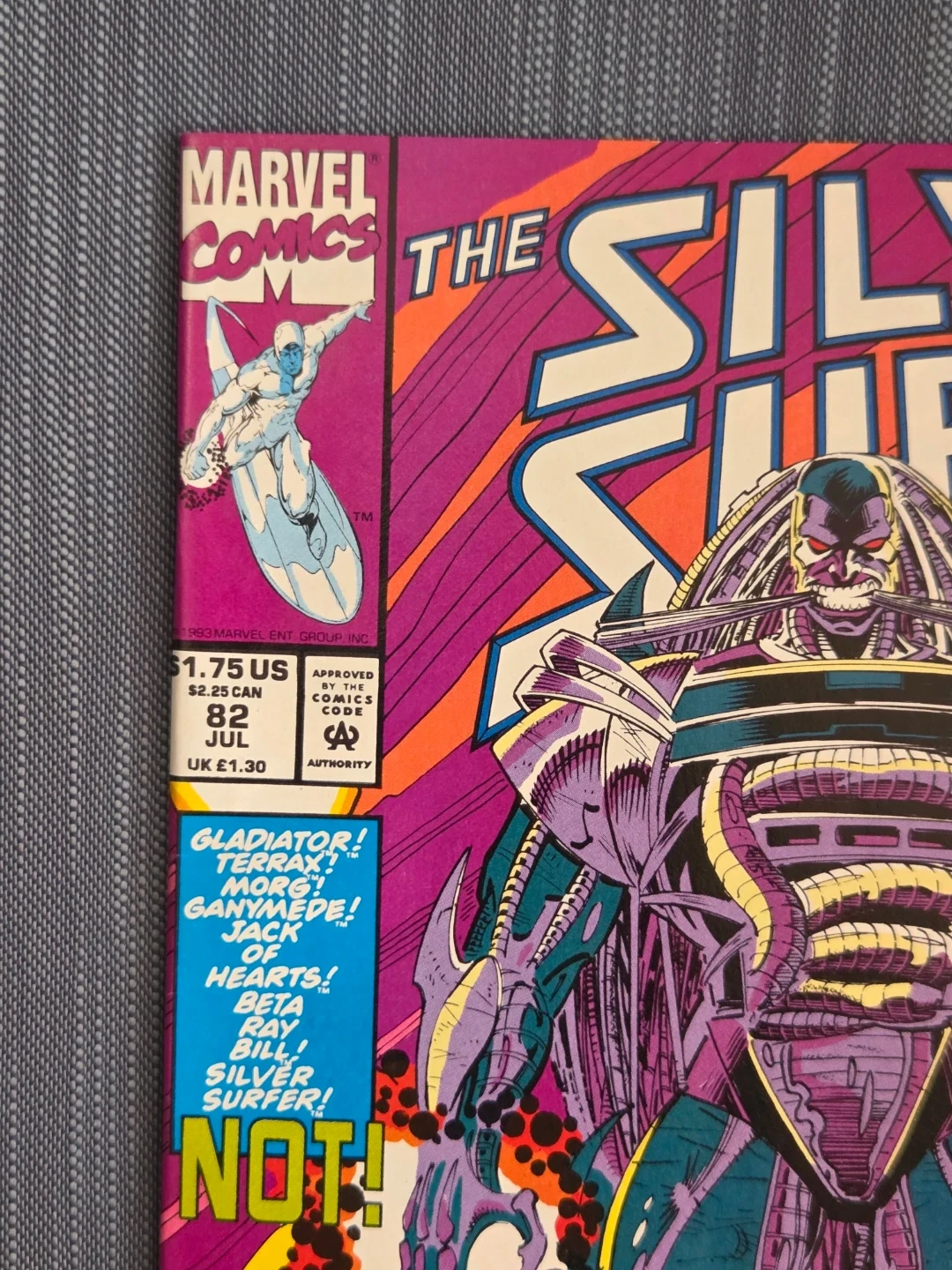 The Silver Surfer #82 Comic Book - photo 2