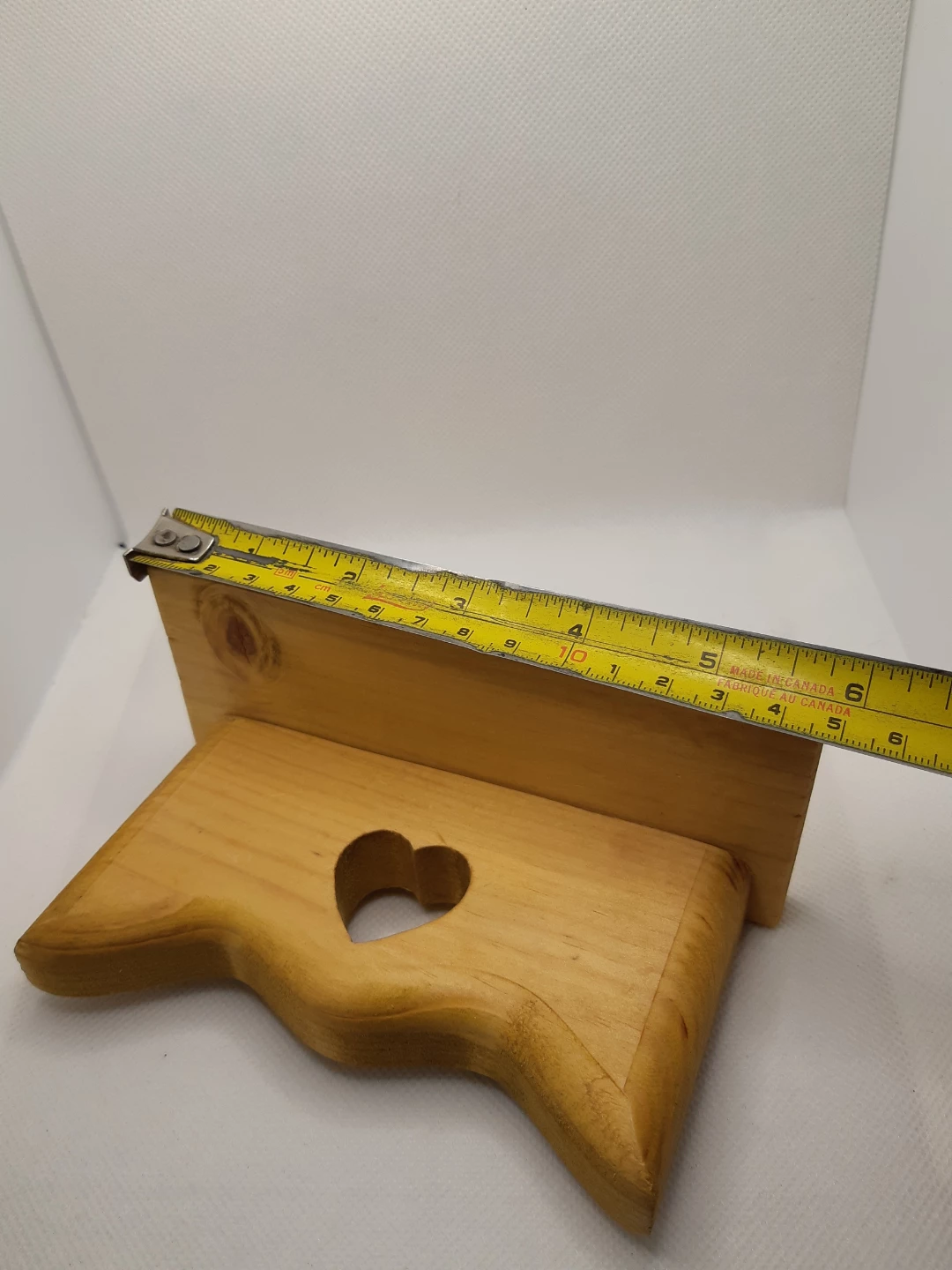 Vintage country style cut out heart tiny shelf - photo 5