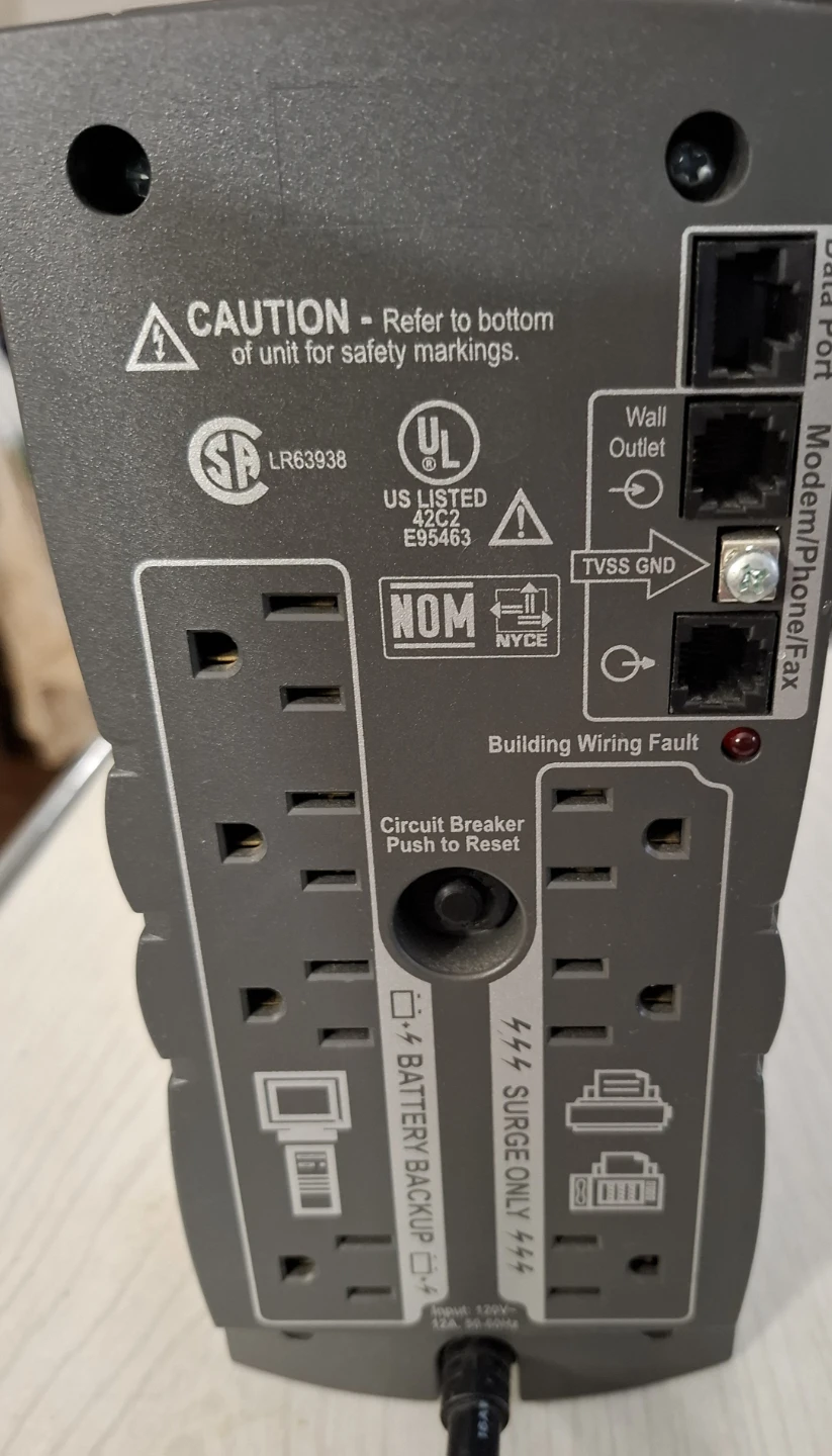 APC Back-UPS XS 800 Uninterruptible Power Supply - photo 2