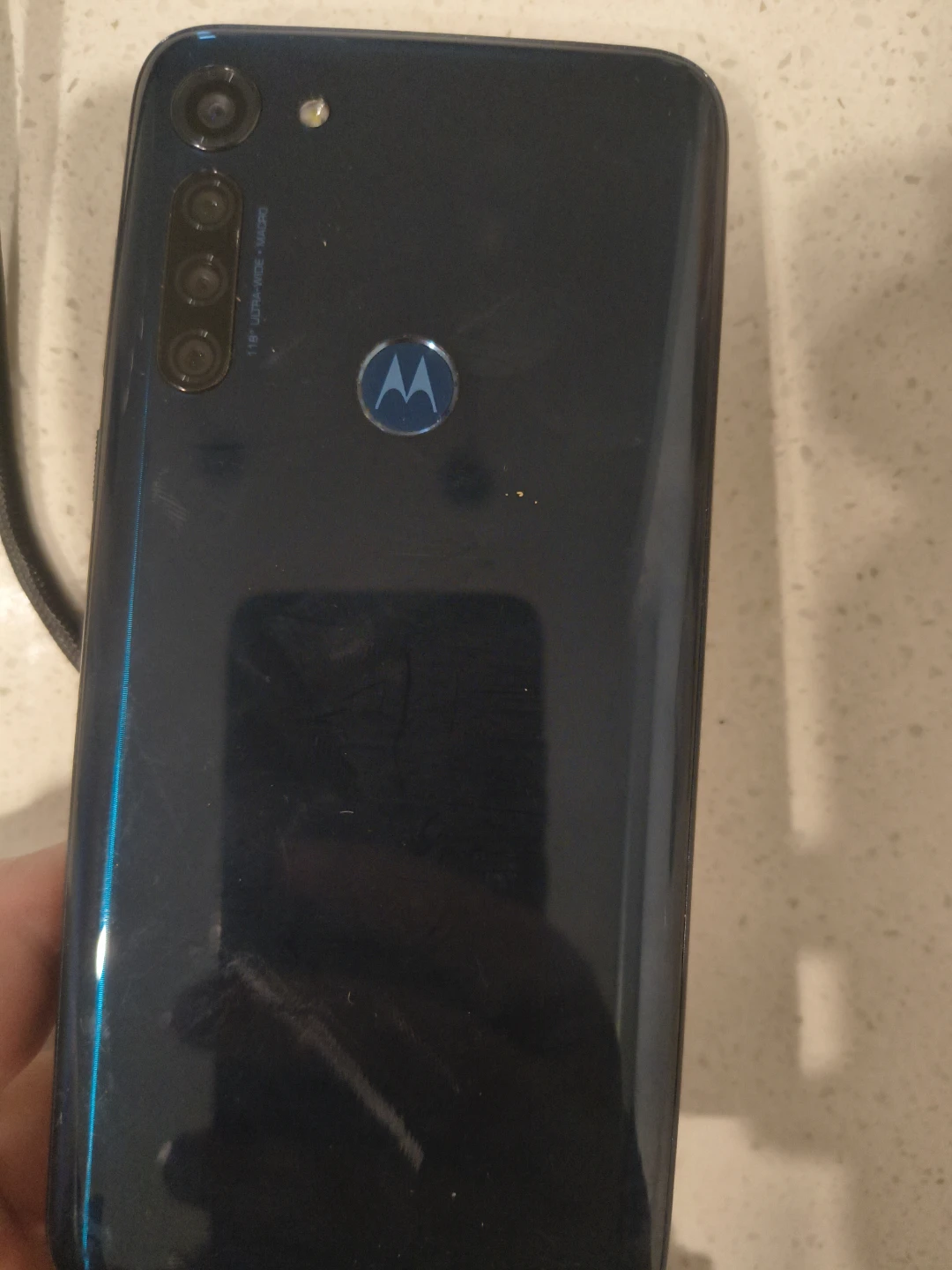 Motorola Moto G Stylus (2021) - Blue - Cracked Screen - photo 2