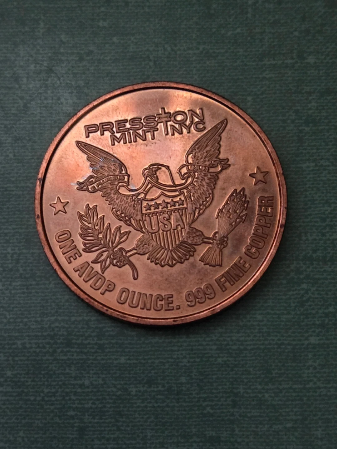 Presston Mint NYC Token