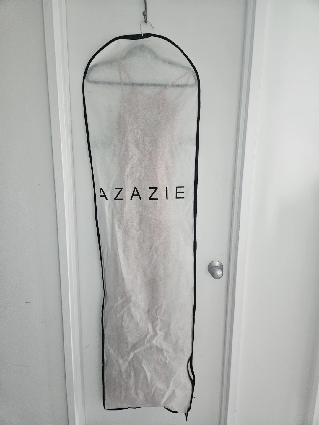 Azazie Cora Bridesmaid Dress - Champagne Rose - photo 3