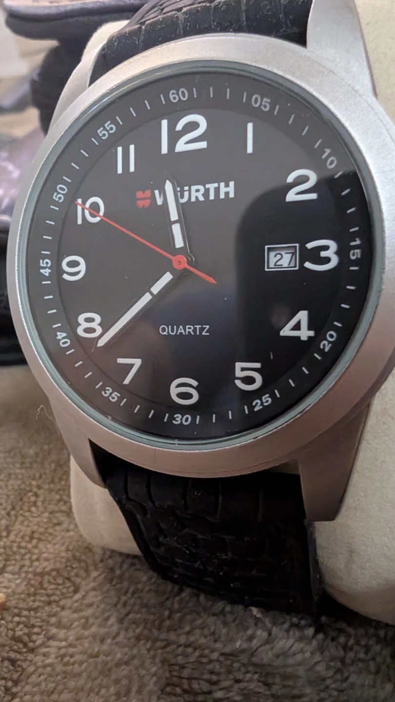 Wurth Quartz Watch with Date - photo 2