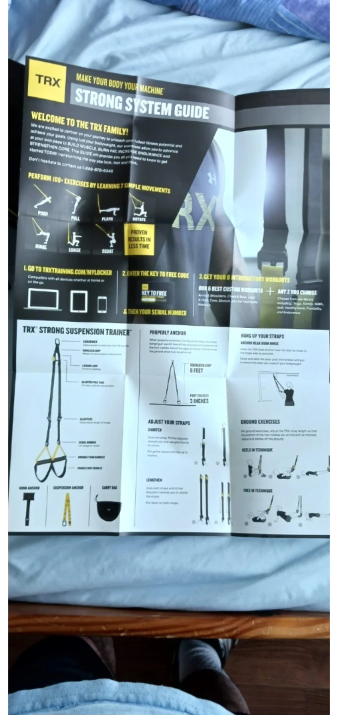 ⚽  TRX Strong System Trainer Suspension Trainer - photo 3