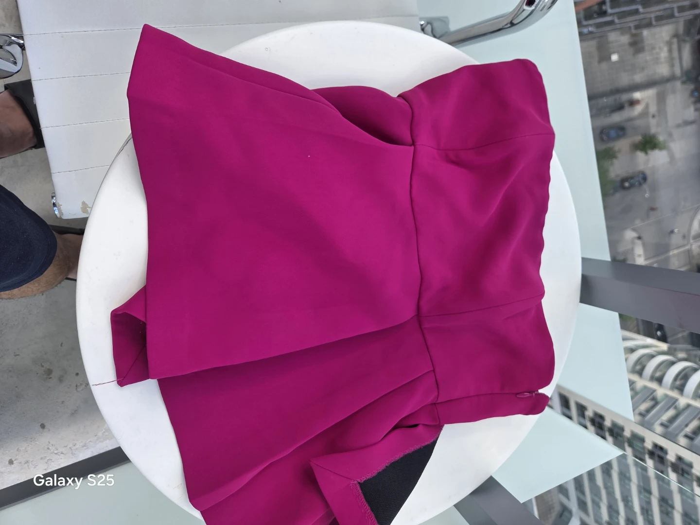 ZARA Pink Peplum Skirt