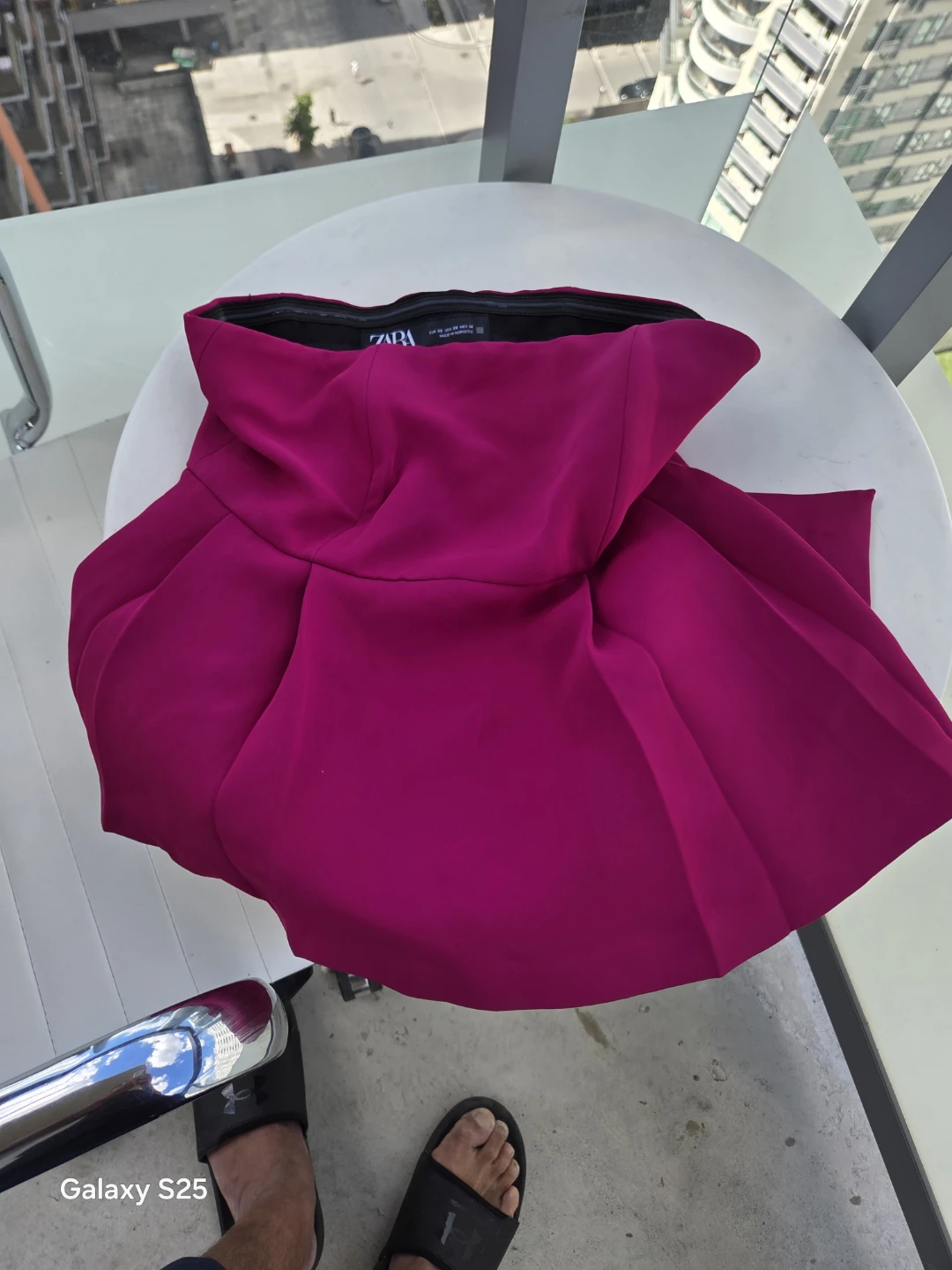 ZARA Pink Peplum Skirt - photo 3