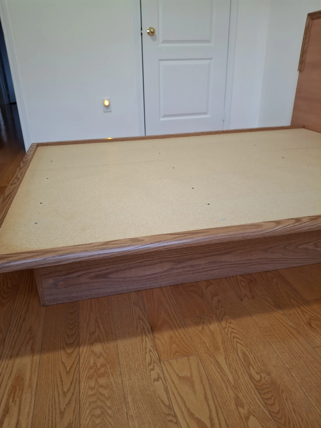 Wooden Bed Frame with Headboard