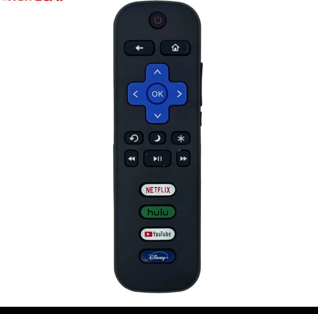Roku TV Remote Control - Netflix, Hulu, YouTube, Disney+ - photo 3
