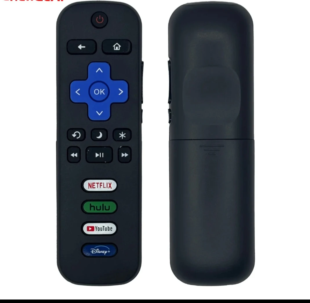 Roku TV Remote Control - Netflix, Hulu, YouTube, Disney+ - photo 4