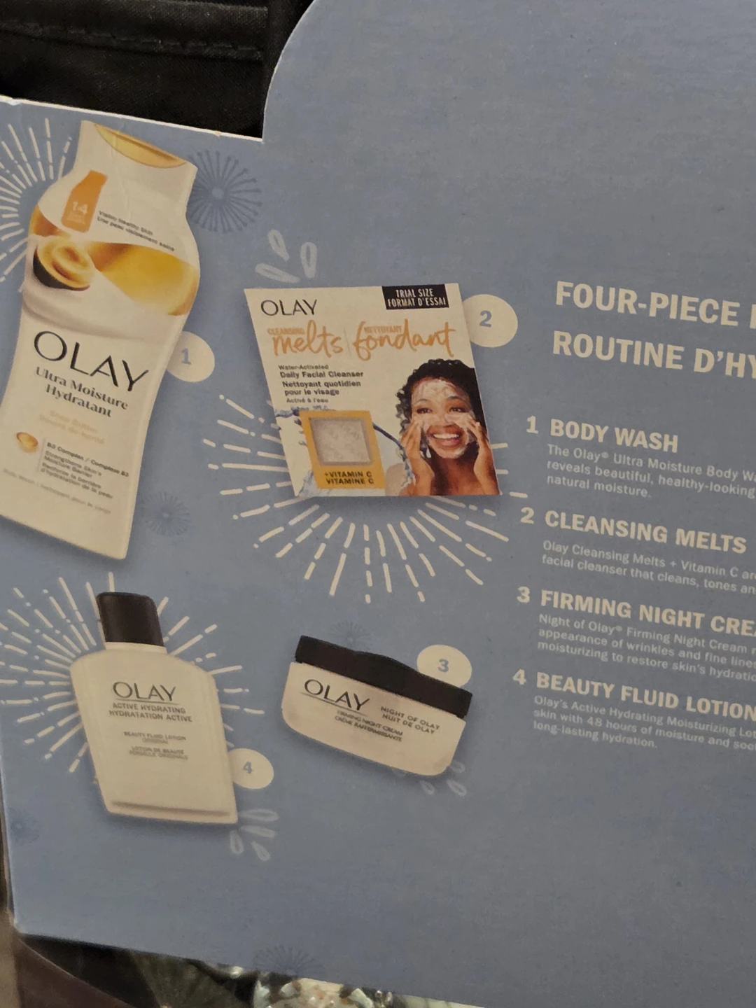 Olay Hello Hydration 4-Piece Routine Skincare Set with Bonus Bag - photo 4