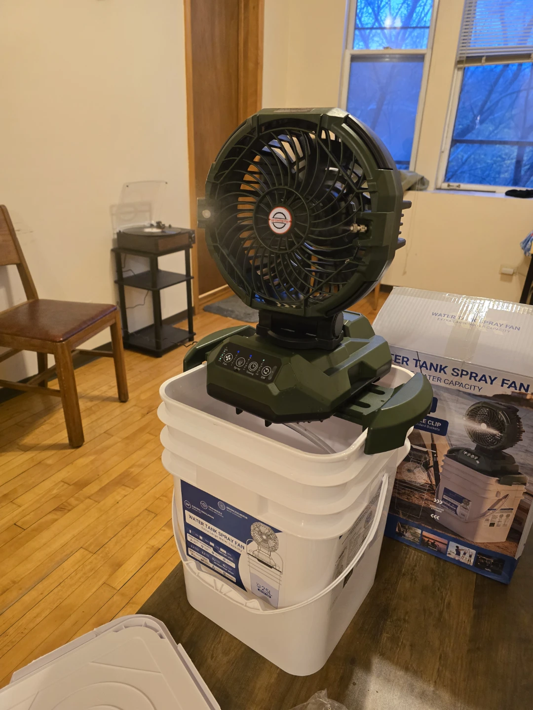 ⚽Outdoor Misting Fan with Water Tank