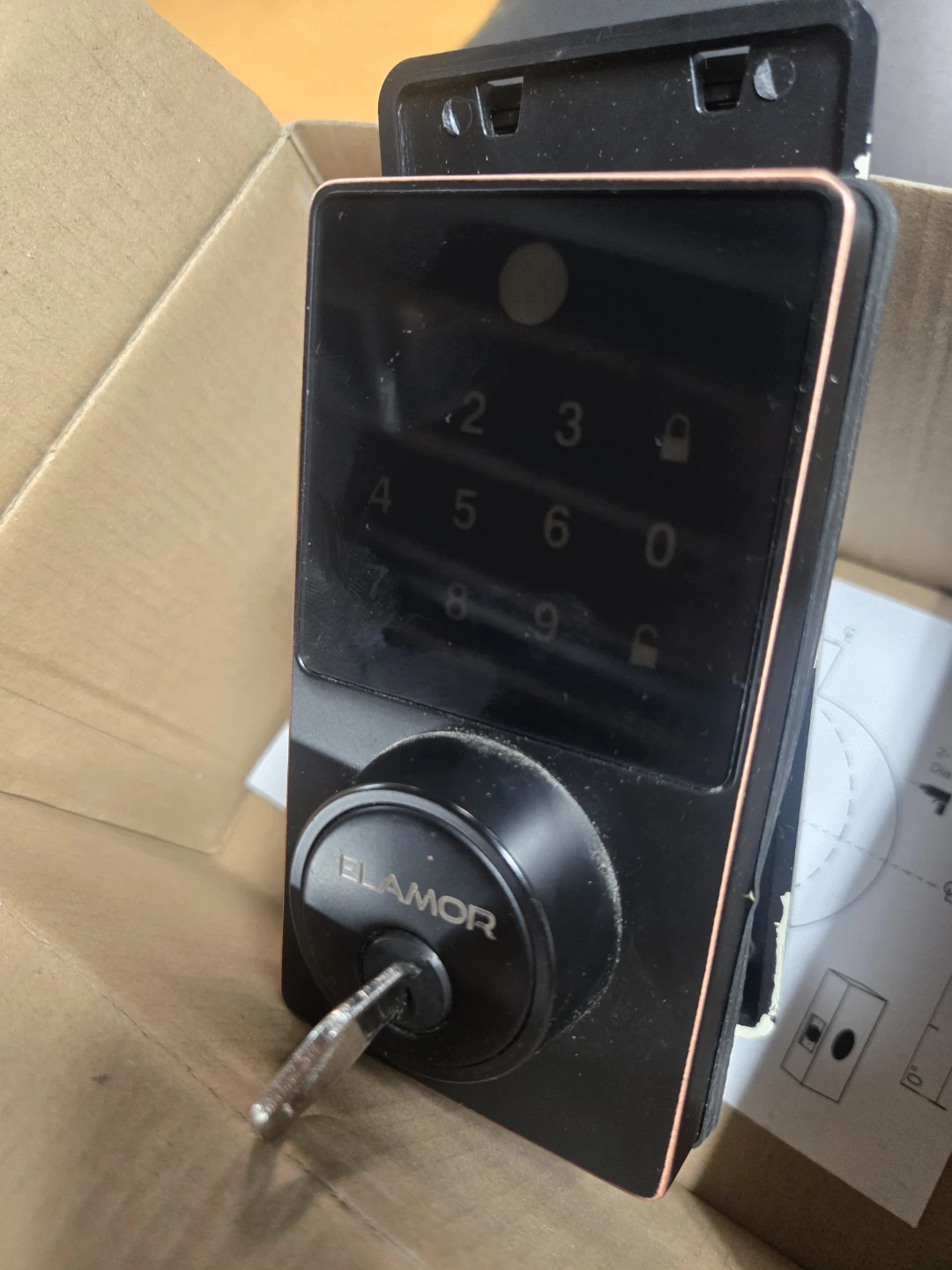 ELAMOR Smart Door Lock with Keypad