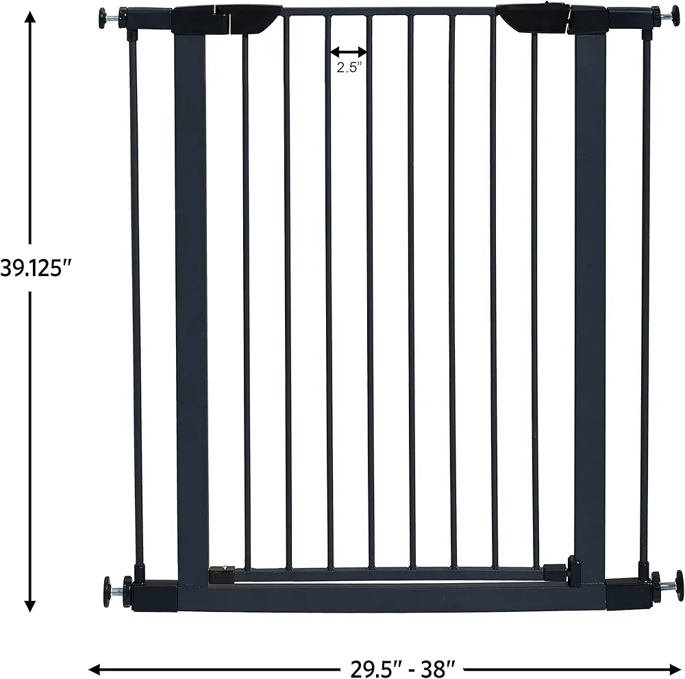 Solid Black Metal Gate - photo 2