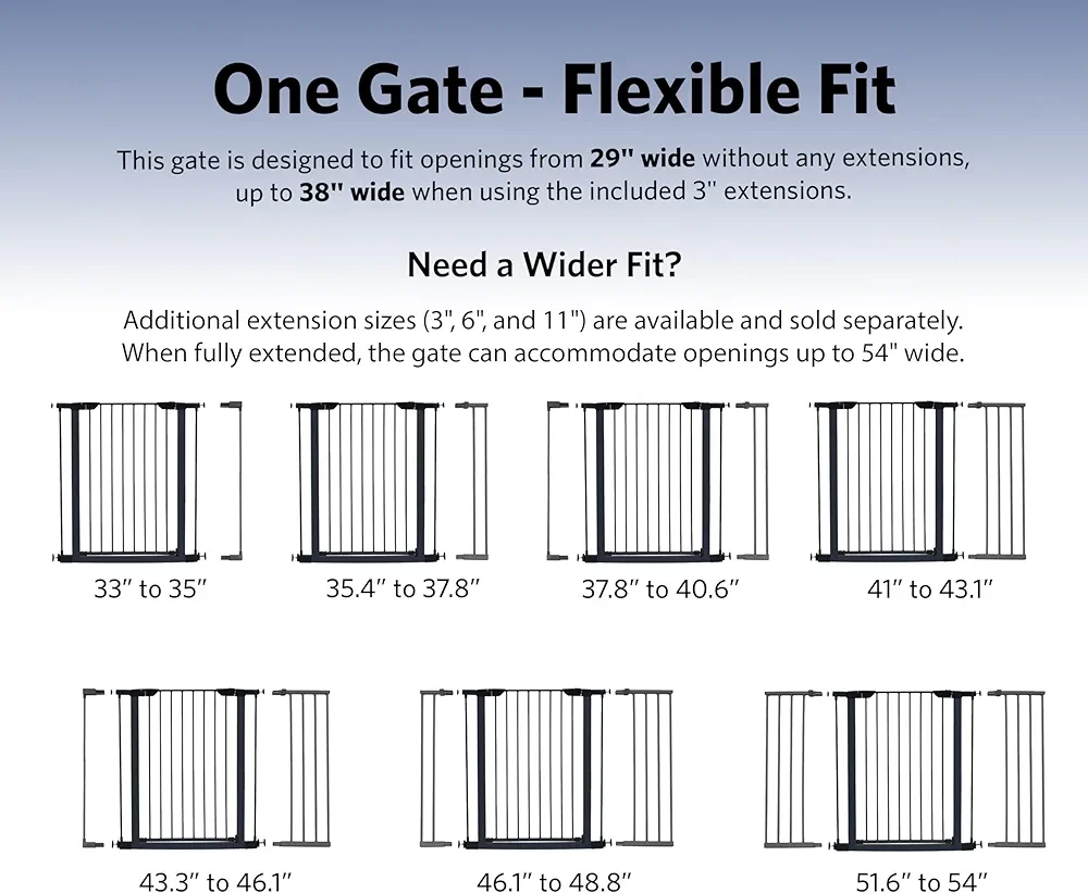 Solid Black Metal Gate - photo 3