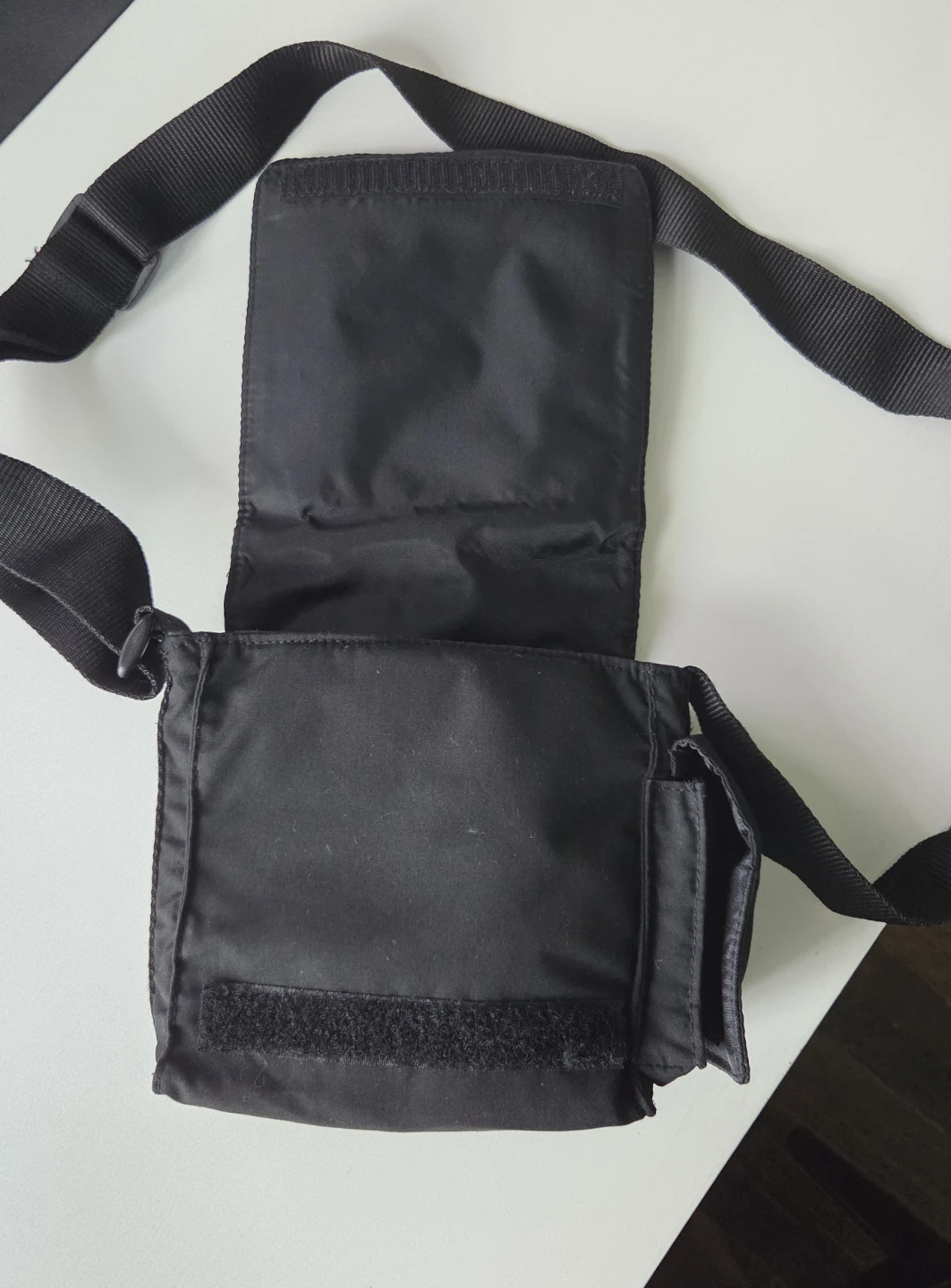 Black Crossbody Messenger Bag - photo 2