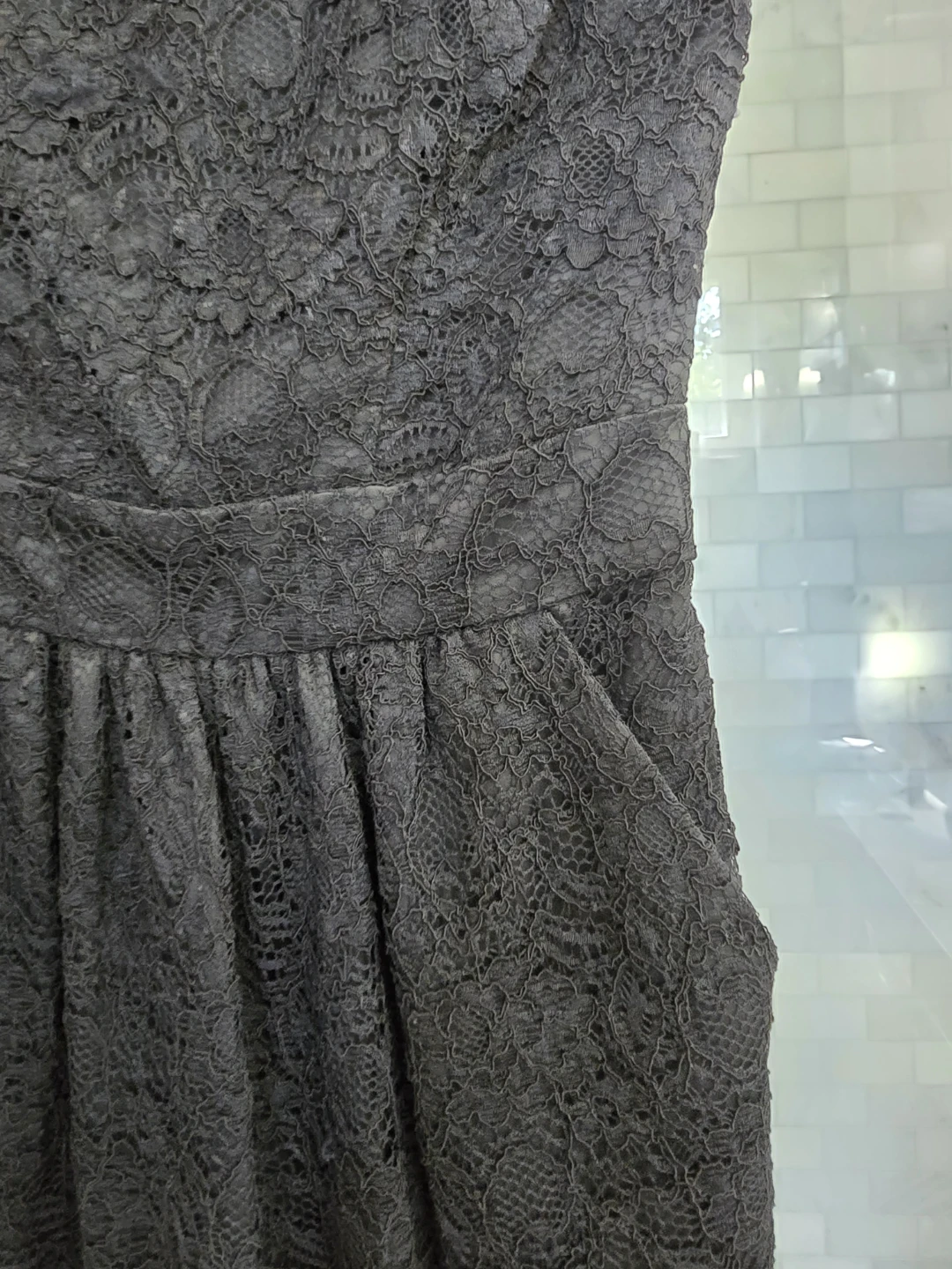 BCBG Generation Black Lace Dress Size 0 - photo 4