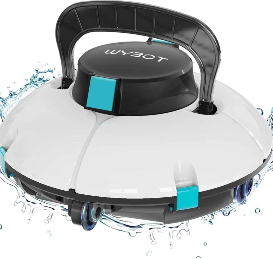 Cordless Robotic Pool Cleaner - 120 Min Runtime