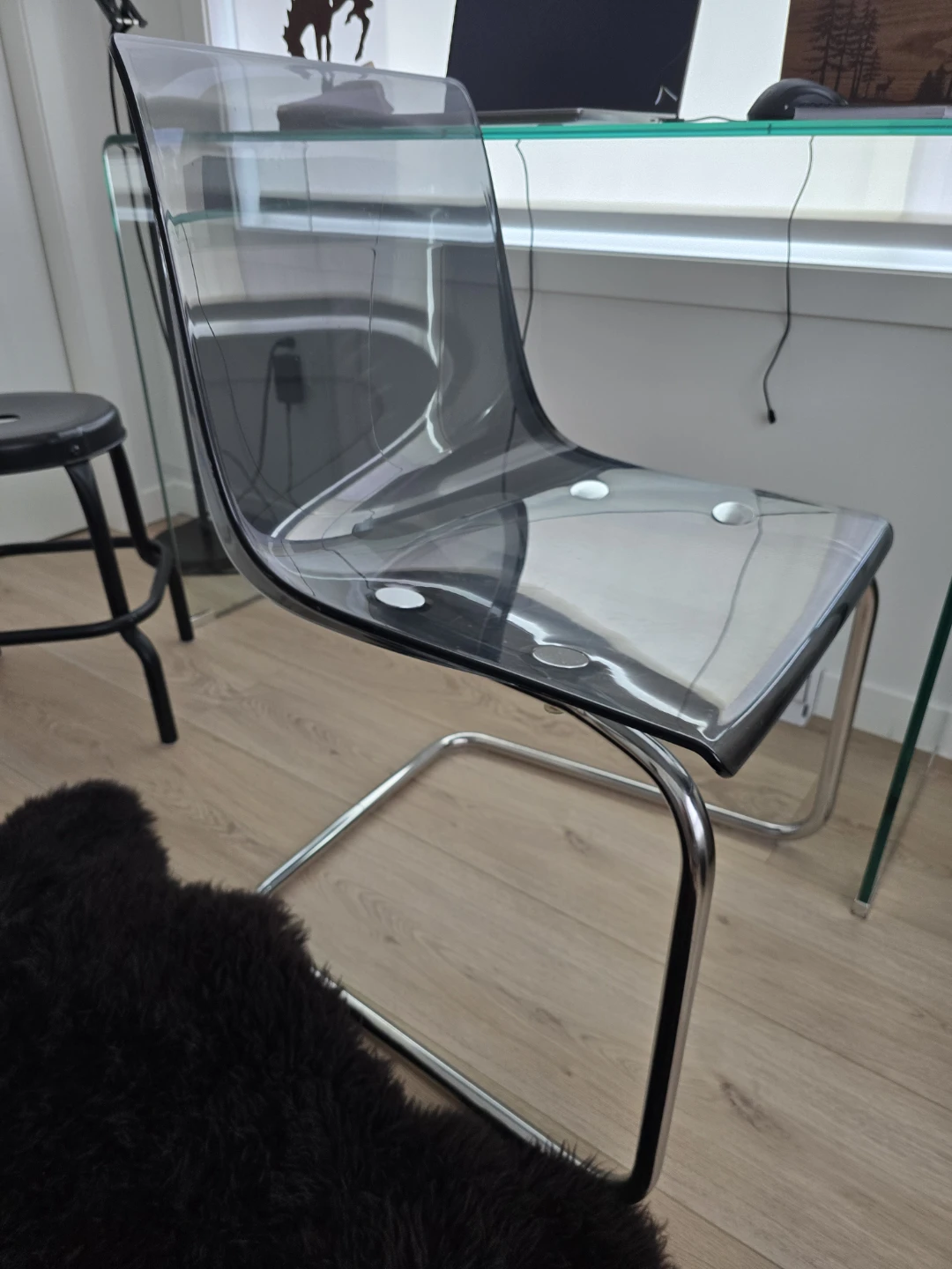 IKEA Tobias Office Chair -  Smoked